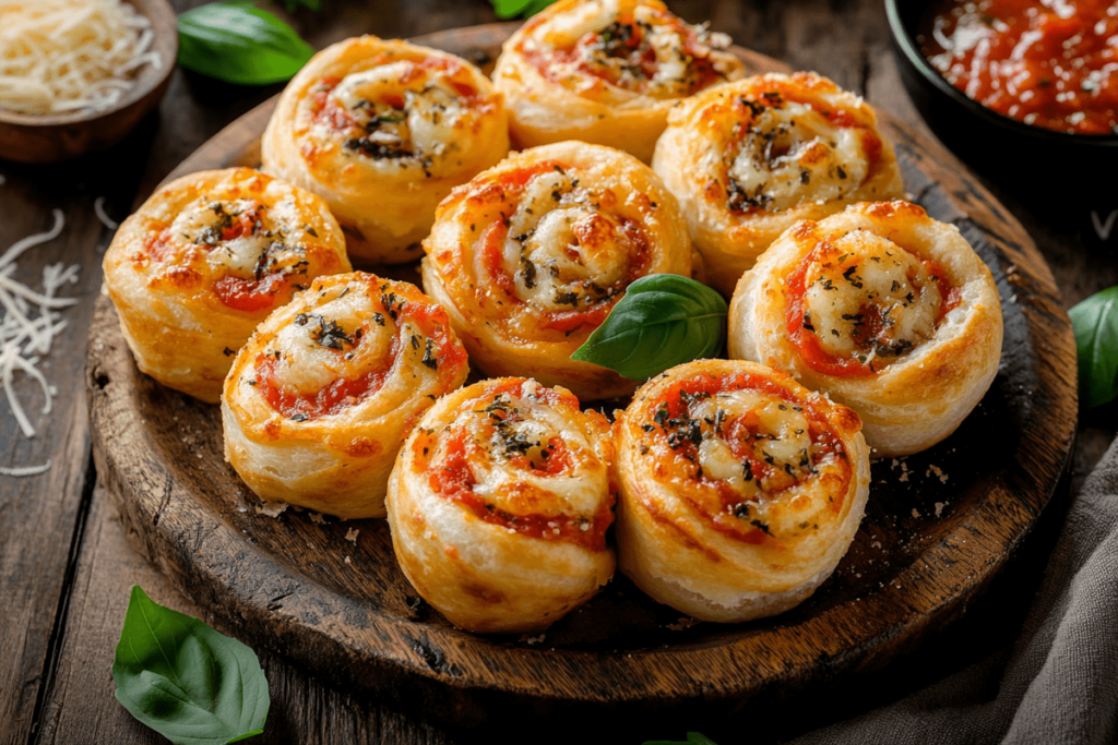 Are pizza rolls healthy snack option with cheese and pepperoni filling