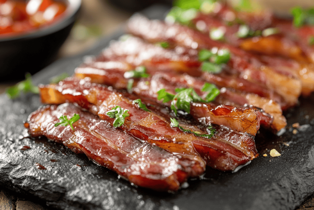 Does beef bacon taste like real bacon when cooked?