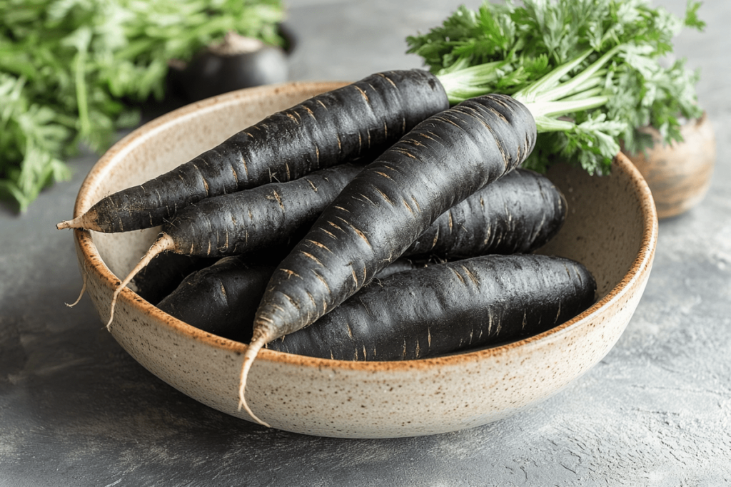 carrots Flavor of black carrots Black carrot taste profile What black