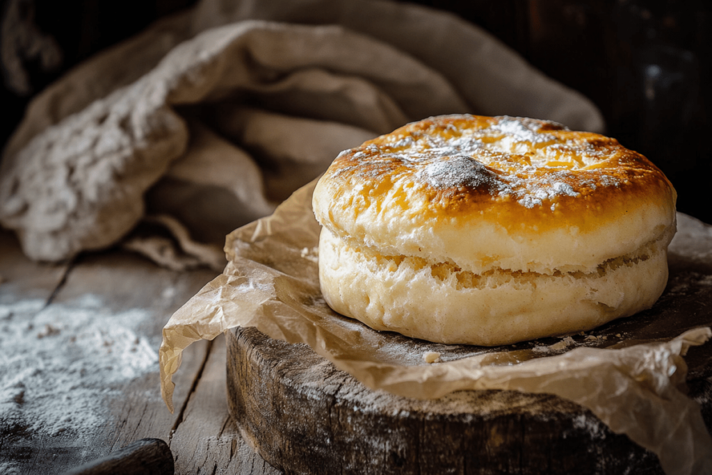 Sourdough discard bread recipe with a crispy crust