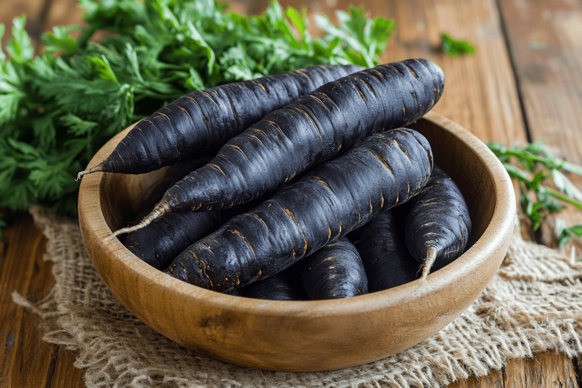 carrot Carrot anthocyanins Black carrot benefits Dark carrot