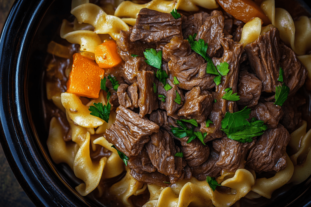 Cooker Beef and Noodles Beef and Noodles Crockpot