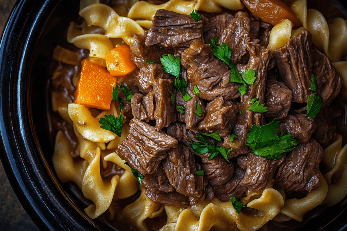 Cooker Beef and Noodles Beef and Noodles Crockpot